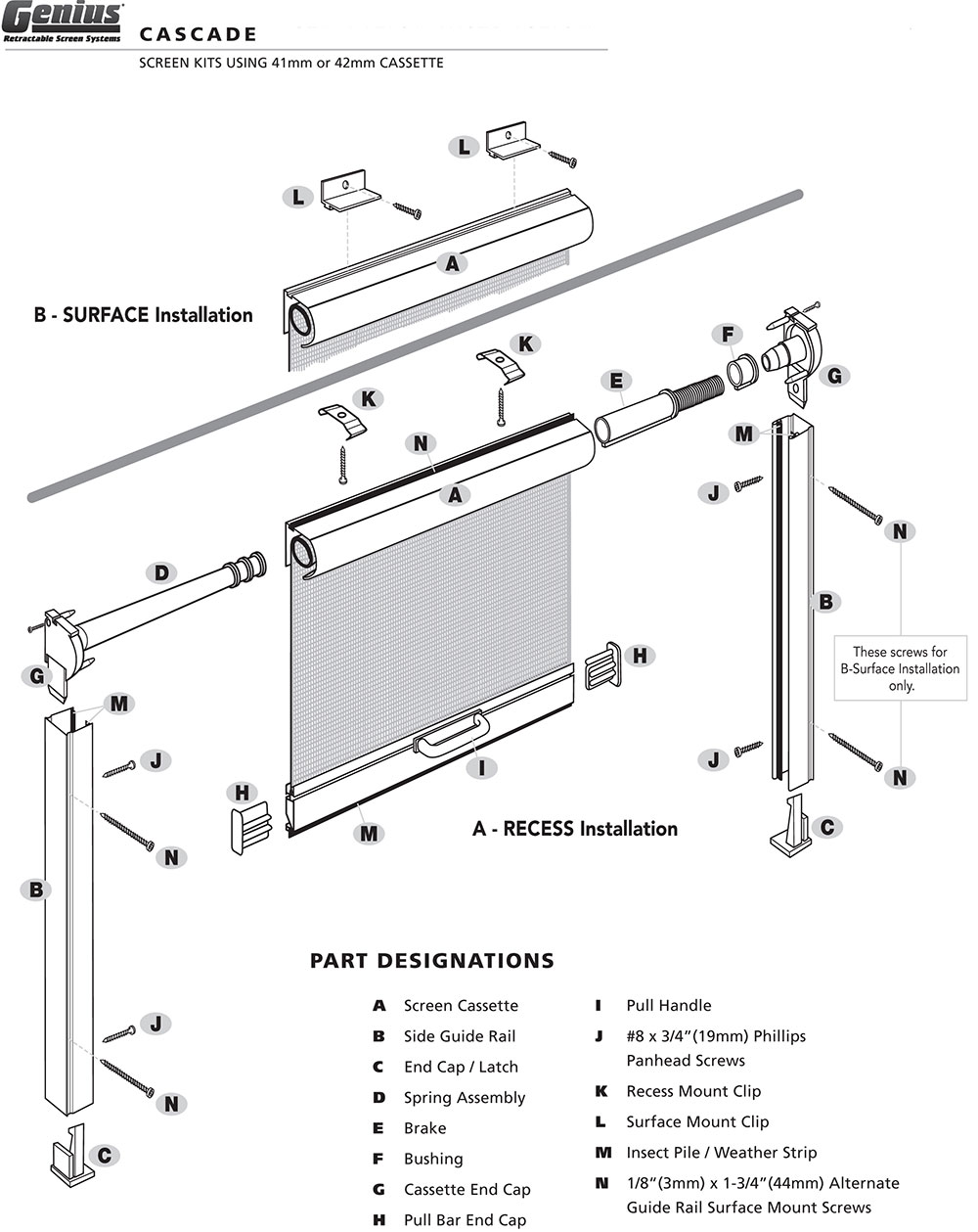 Retractable Window Screens, Retractable Insect Screens